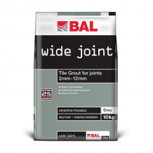 BAL Wide Joint Floor Grout Grey 10kg Bag
